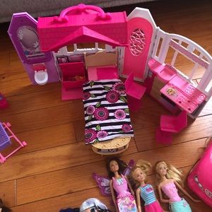 Huge lot of Barbie and accessories